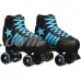Epic Youth Star Hydra Black and Blue Quad Roller Skates   554939959